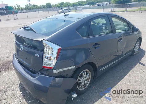 2011 Toyota Prius Three из США, поврежденный, VIN JTDKN3DU1B0273170